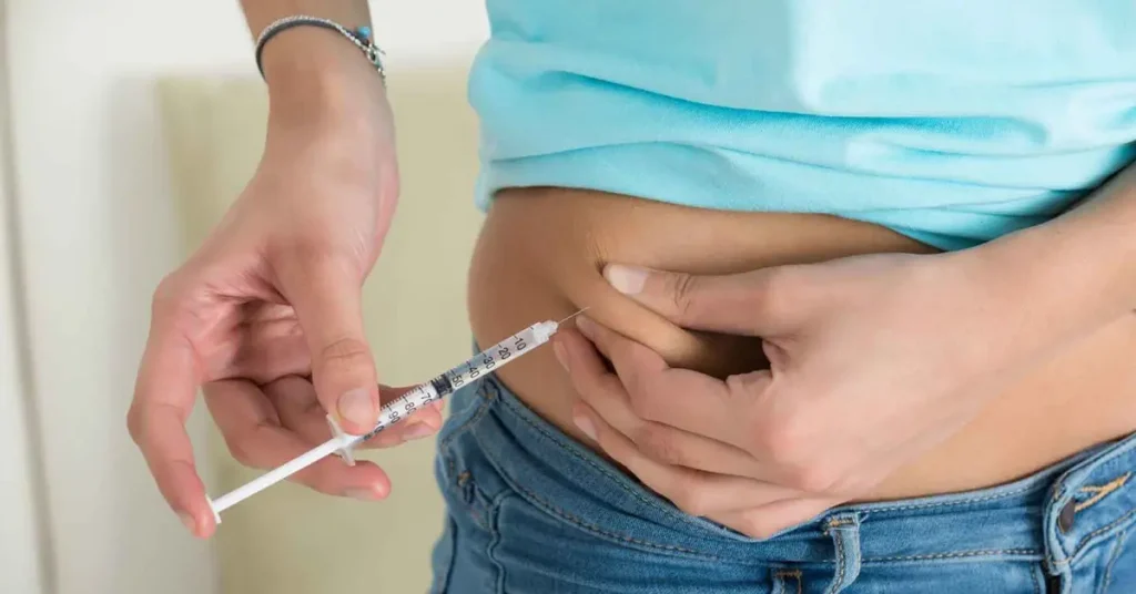 تزریق انسولین برای مدیریت دیابت
