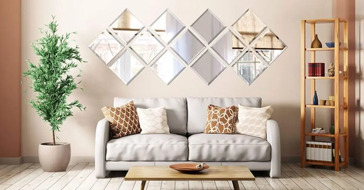 تأثیر آینه در دکوراسیون: افزایش فضا، روشنایی و زیبایی در فضاهای زندگی