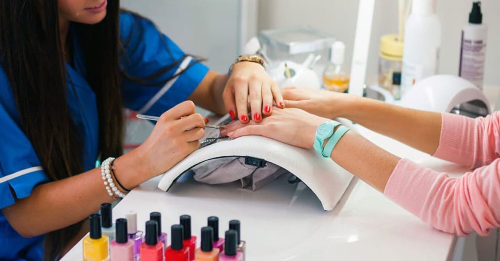 دستگاه لاک خشک کن