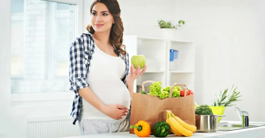 مواد غذایی که در دوران بارداری مناسب است