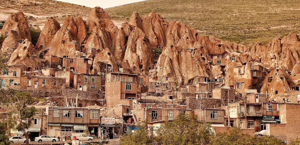 خانه های مخروطی شکل روستای کندوان
