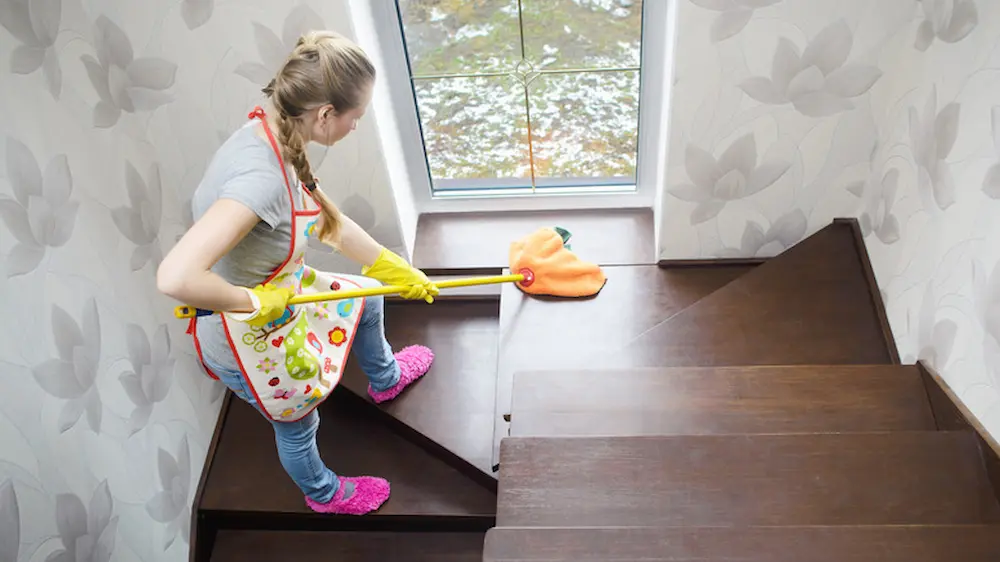 اهمیت نظافت منزل و راه پله