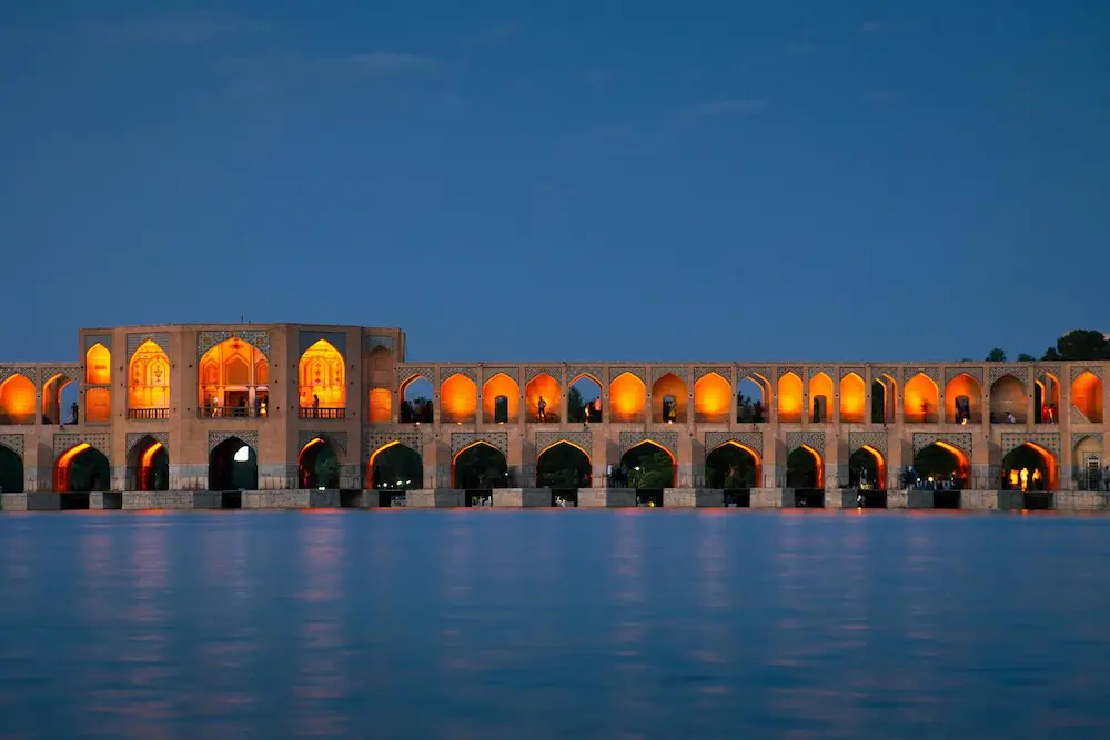 پل‌های روی رودخانه زاینده رود اصفهان