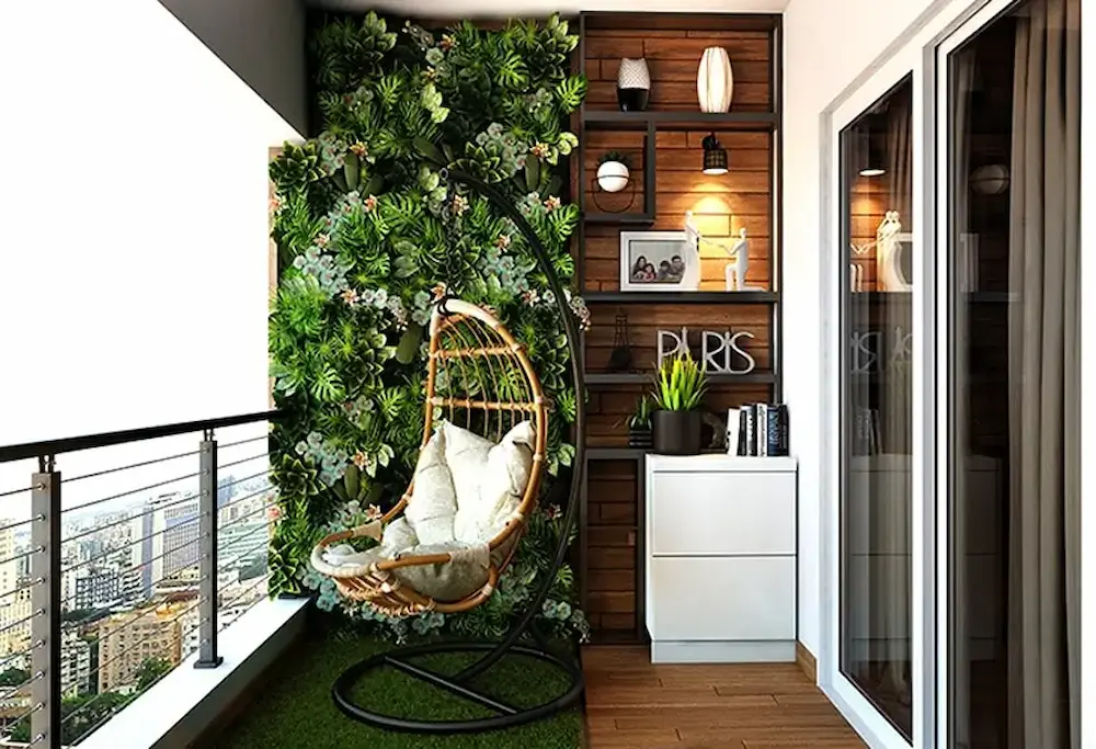 دکوراسیون بالکن و تراس با وسایل ساده و ارزان