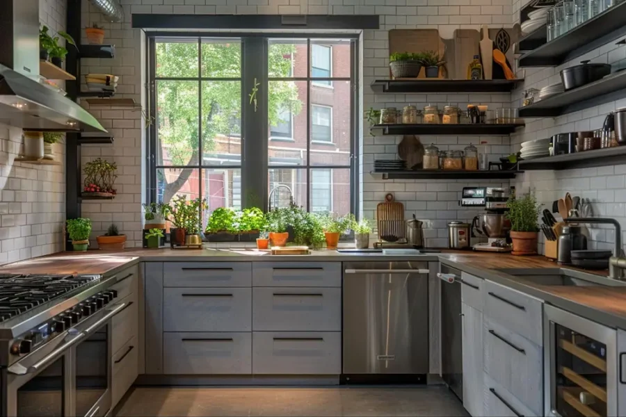 ۱۰نکته برای طراحی آشپزخانه با بیشترین فضای ذخیره‌سازی